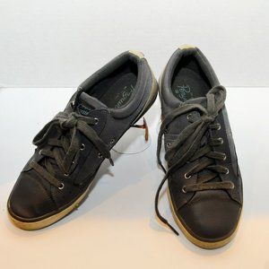 Original Penguin by Munsingwear Gray Mission Sneaker Shoe Size 8.5 Faux Leather